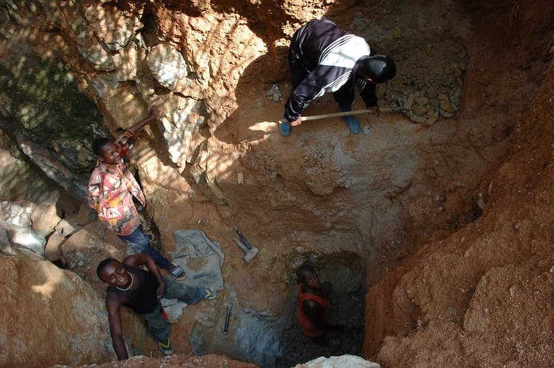 Minería en el Congo